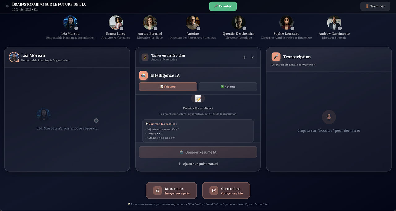 Reunions Multi-Agents Kreonia